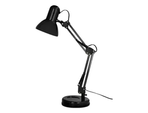 Lampe bureau q-connect polaris puissance 40w         dimensions 150x430x160mm      coloris noir — Non classé