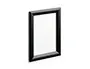 Cadre Affichage Durable Snapframe A3 Aluminium Film Transparent Antireflet Coins Droits Coloris Noir — Services… — vue 2