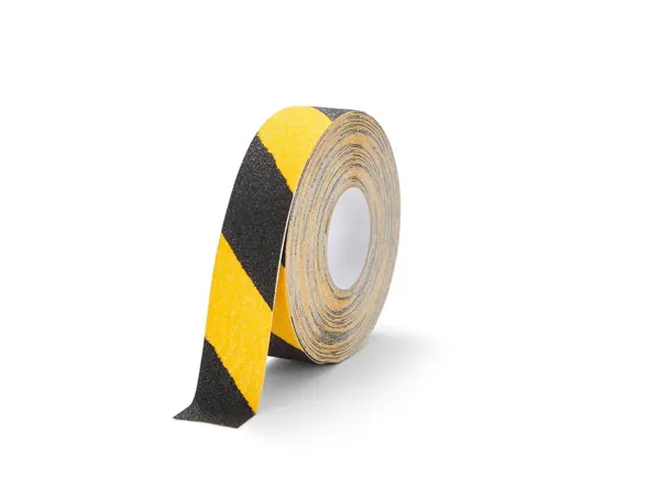 Ruban antiderapant durable duraline grip+ 50mmx15m       coloris jaune/noir — Non classé