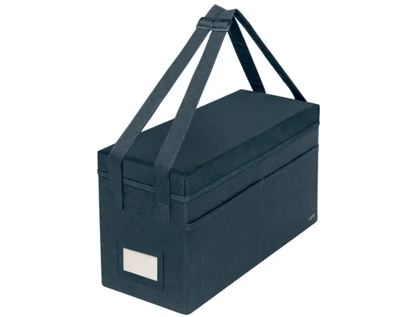 Sac rangement leitz nomades pliable tissu avec couvercle  compatible pc 16/' 3           compartiments fermeture zip — Non…