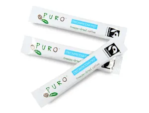 Cafe puro lyophilise decafeine fairtrade buchette  1,4g carton 250 unites — Non classé
