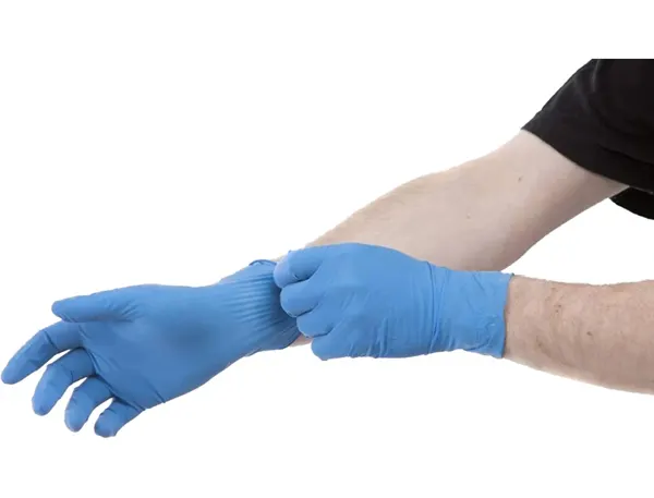 Gant unique biodegradable nitrile non poudre taille m   boite 100 unites — Non classé