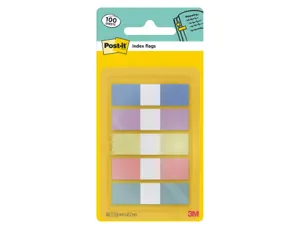 Marque-pages post-it index medium coloris pastel         assortis set 5x20 unites — Non classé