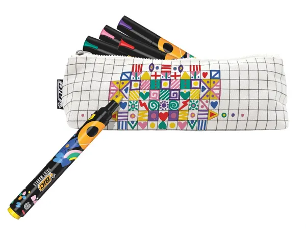 Marqueur peinture bic intensity pointe ogive        moyenne coloris assortis      trousse 10 unites — Non classé