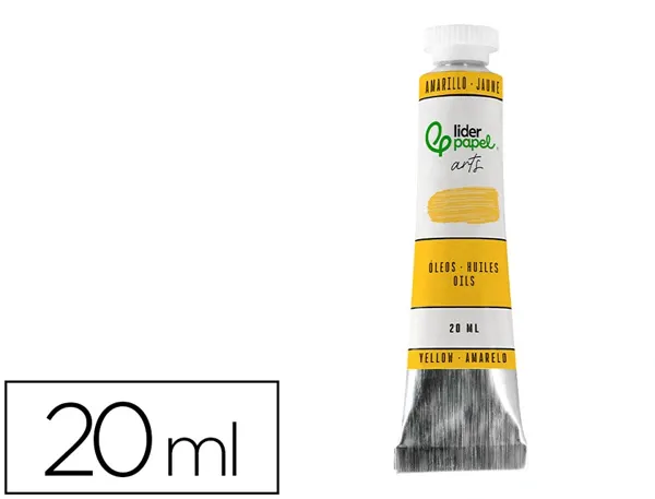 Peinture a l huile liderpapel tube en aluminium de 20 ml    coloris jaune — Non classé