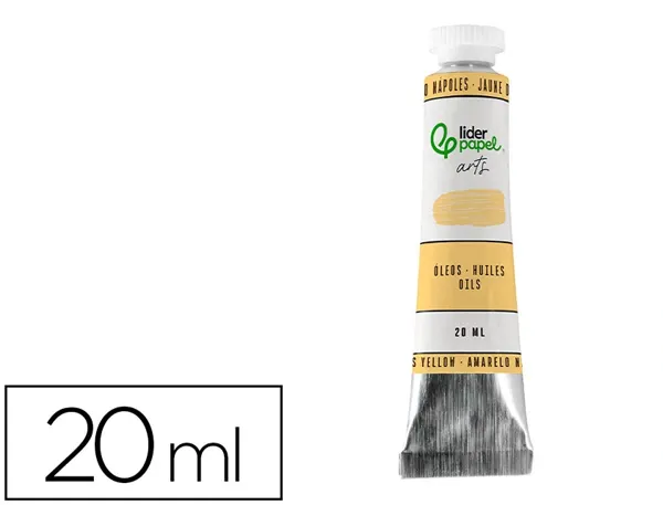 Peinture a l huile liderpapel tube en aluminium de 20 ml    coloris jaune de naples — Non classé