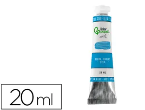 Peinture a l huile liderpapel tube en aluminium de 20 ml    coloris bleu cyan — Non classé