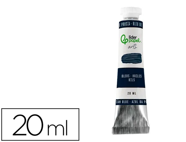 Peinture a l huile liderpapel tube en aluminium de 20 ml    coloris bleu de prusse — Non classé