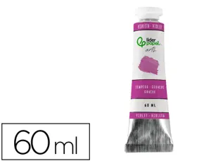 Peinture gouache tempera liderpapel tube en aluminium  de 60 ml coloris violet — Non classé
