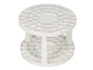 Support pour pinceaux liderpapel en plastique 46    trous 14,5x14,5x10 cm — Non classé