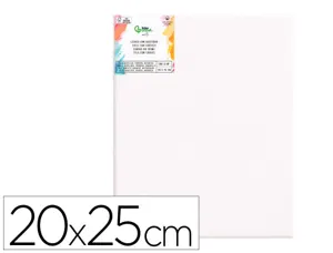 Toile sur chassis liderpapel 3p agrafee au dos 100% coton  bords en bois 20x25 cm        280g/m2 certifie — Non classé