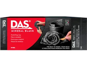 Pate a modeler das autodurcissante pain 800gr    coloris noir — Non classé