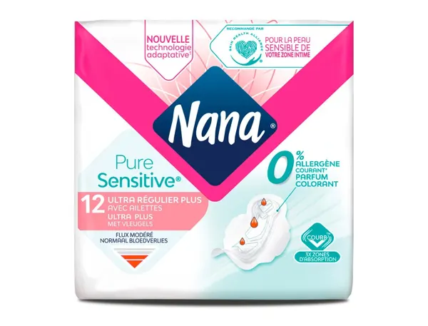 Serviette hygienique nana ultra sensitive paquet 12     unites — Non classé