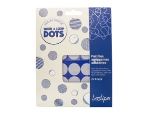 Pastille agrippante adhesive sodertex ronde diam. assortis coloris blanc maxi pack 84    unites — Non classé