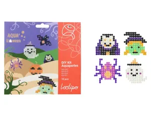 Aquaperle sodertex aqua'lloween diam. 5mm        coloris assortis pack 1500    unites + 1 plaque + 1 spray + — Non classé