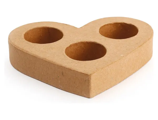Centre de table graine creative bougeoir coeur       130x150x25mm — Non classé