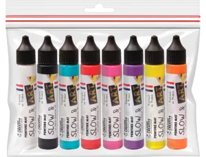 Peinture graine creative slow & art mates coloris assortis  sachet 8 crayons — Non classé
