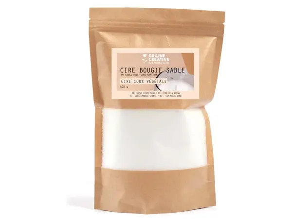 Cire bougie graine creative vegetale effet perle 400 gr — Non classé