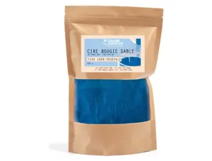 Cire bougie graine creative vegetale sable bleu 400 gr — Non classé