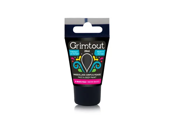 Maquillage grim'tubes liquide corps & visage tube 20 ml coloris noir — Non classé