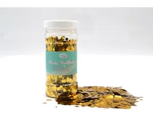 Paillettes oz international nid d'abeille pot 100g        coloris or — Non classé