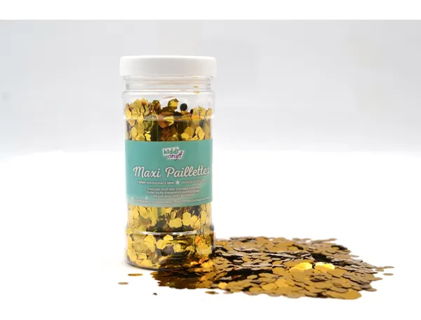 Paillettes oz international nid d'abeille pot 100g        coloris or — Non classé