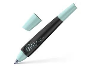 Roller cartouche schneider breeze grip antiderapant      trait moyen encre bleu royal  effacable coloris noir-menthe — Non…