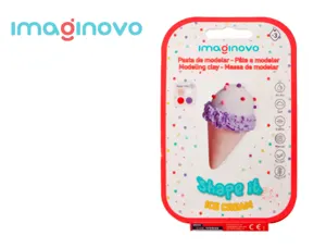 Pate a modeler imaginovo sechage a l'air set coloris   assortis avec instructions    glace — Non classé