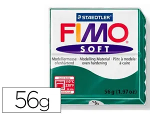 Pâte à modeler fimo soft coloris vert sapin pain 57g — Non classé