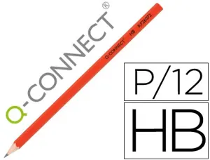 Crayon graphite q-connect hb corps hexagonal usage courant — Non classé