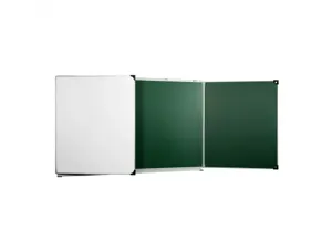 Tableau ulmann triptyque haute qualite 100x200cm       coloris blanc et vert — Non classé