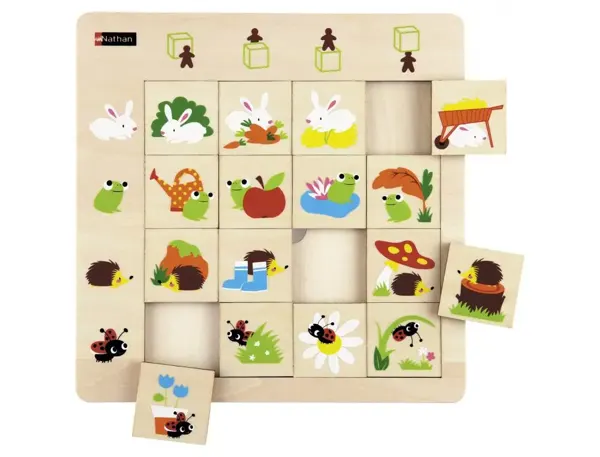 Puzzle Luditab Nathan Reperage Dans L'espace — Matériel & jeux éducatifs