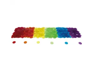 Jetons de tri et de comptage loolipo 500 pieces diametre   20 mm — Non classé