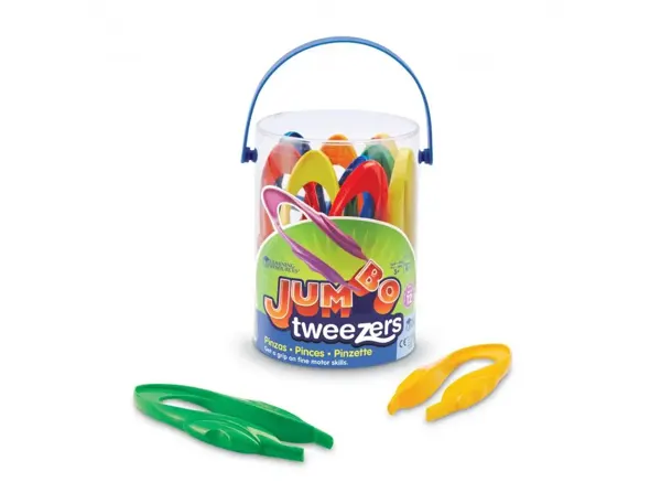 Pinces jumbo pour tri learning resources lot de 12  pieces 15 cm — Non classé