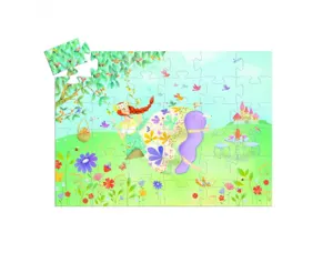 Puzzles carton 30 a 40 pieces djeco la princesse du         printemps 36 pieces — Non classé