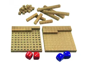 Jeux mathematiques wissner le tableau de 100 additions et   soustractions 2 plateaux de   centaines 22 reglettes 6 — Non…