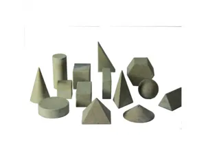Solides et volumes wissner solides en bois differentes   formes lot de 14 solides — Non classé