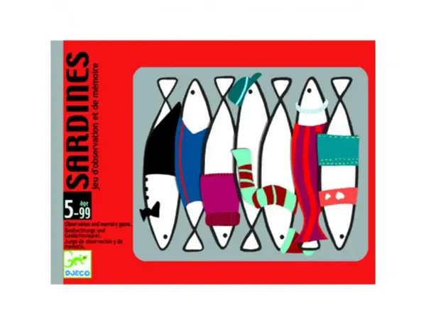 Jeu D'observation Sardines Djeco — Matériel & jeux éducatifs