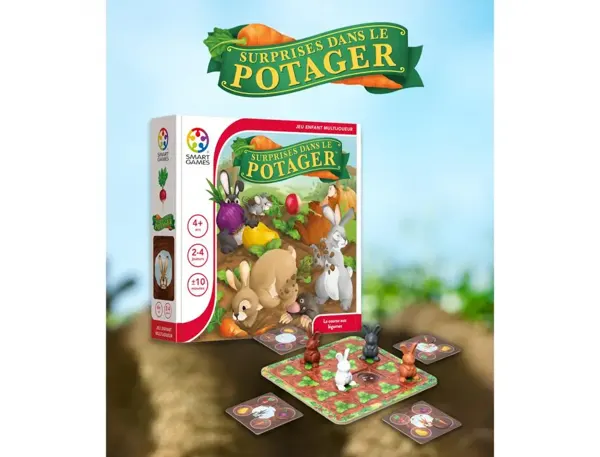 Jeu D'observation Surprises Dans Le Potager Smart — Matériel & jeux éducatifs