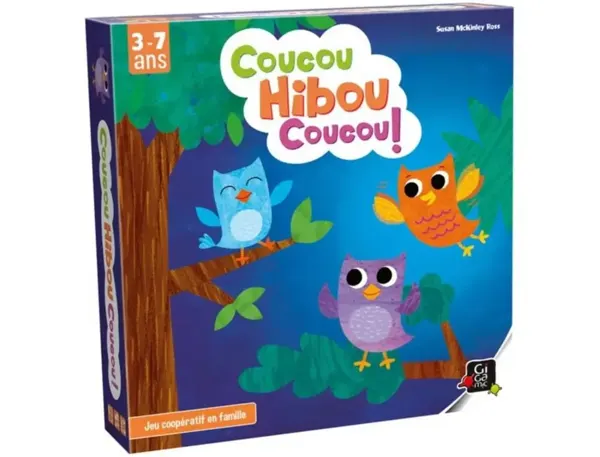 Jeu Collaboratif Coucou Hibou Coucou Gigamic — Matériel & jeux éducatifs