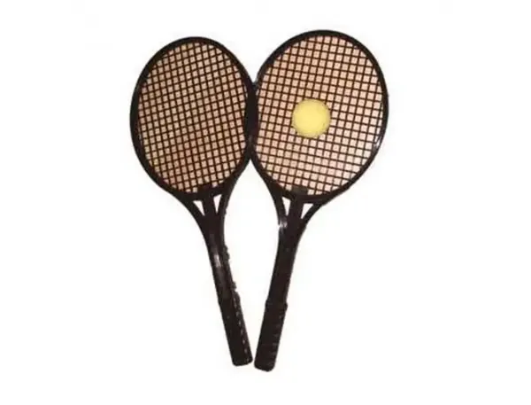 Tennis first loisirs raquette tennis pvc initiation au      tennis legeres lot de 2       raquettes et 1 balle — Non classé