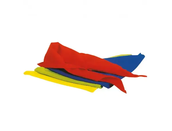 Foulard triangulaire tremblay 85x64x64cm coloris jaune lot  6 unites — Non classé