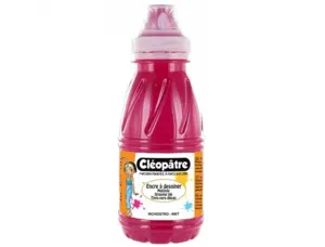 Encre a dessiner cleopatre multisupports diluable a l    eau flacon de 500 ml coloris  magenta — Non classé