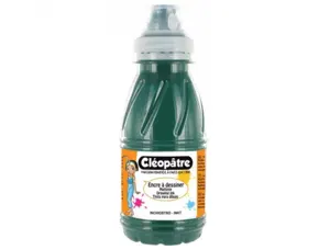 Encre a dessiner cleopatre multisupports diluable a l    eau flacon de 500 ml coloris  vert sapin — Non classé