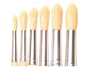 Brosse ronde o'color poils soie blanche n 10 utilisation scolaire lot 10 unites — Non classé