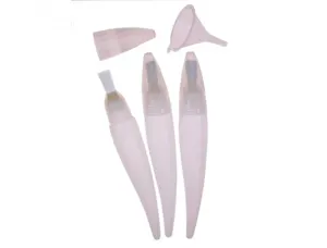 Lot de pinceaux a reservoir avec entonnoir ideal pour     gouaches liquides 3 unites — Non classé