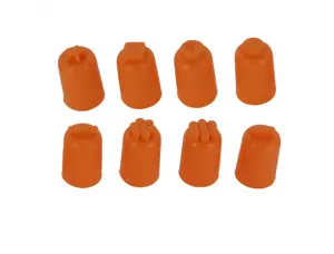 Lot de doigtiers en caoutchouc o'color souple 8   modeles assortis 24 pieces — Non classé