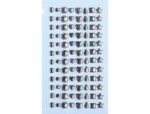Planche Strass Diamants Graine Creative 96 Pieces Formes Assorties — Activités artistiques