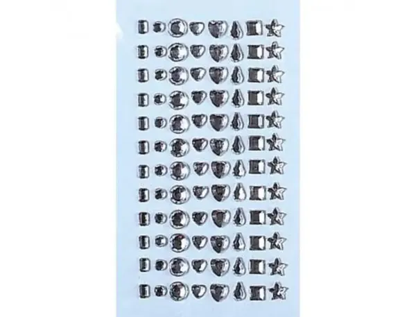 Planche Strass Diamants Graine Creative 96 Pieces Formes Assorties — Activités artistiques