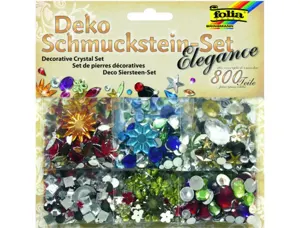 Pierres decoratives folia a coller theme noel sachet de   800 unites — Non classé